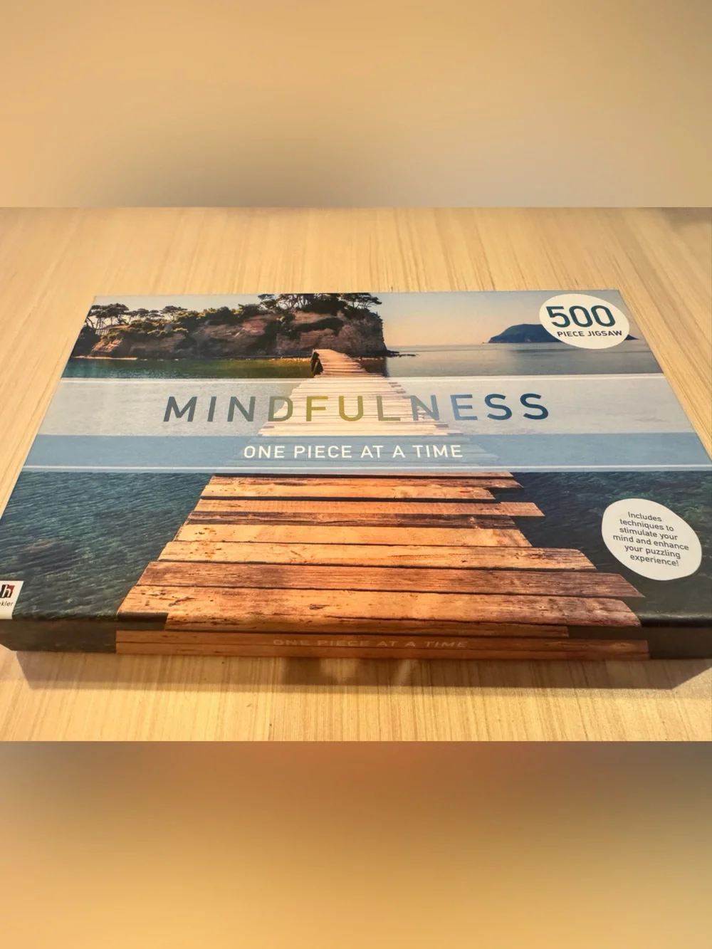 Set of 2 Beautiful and Relaxing Mindfulness 500 Piece Puzzles